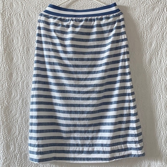 J. Jill Love Linen Striped Maxi Skirt - Picture 3 of 9